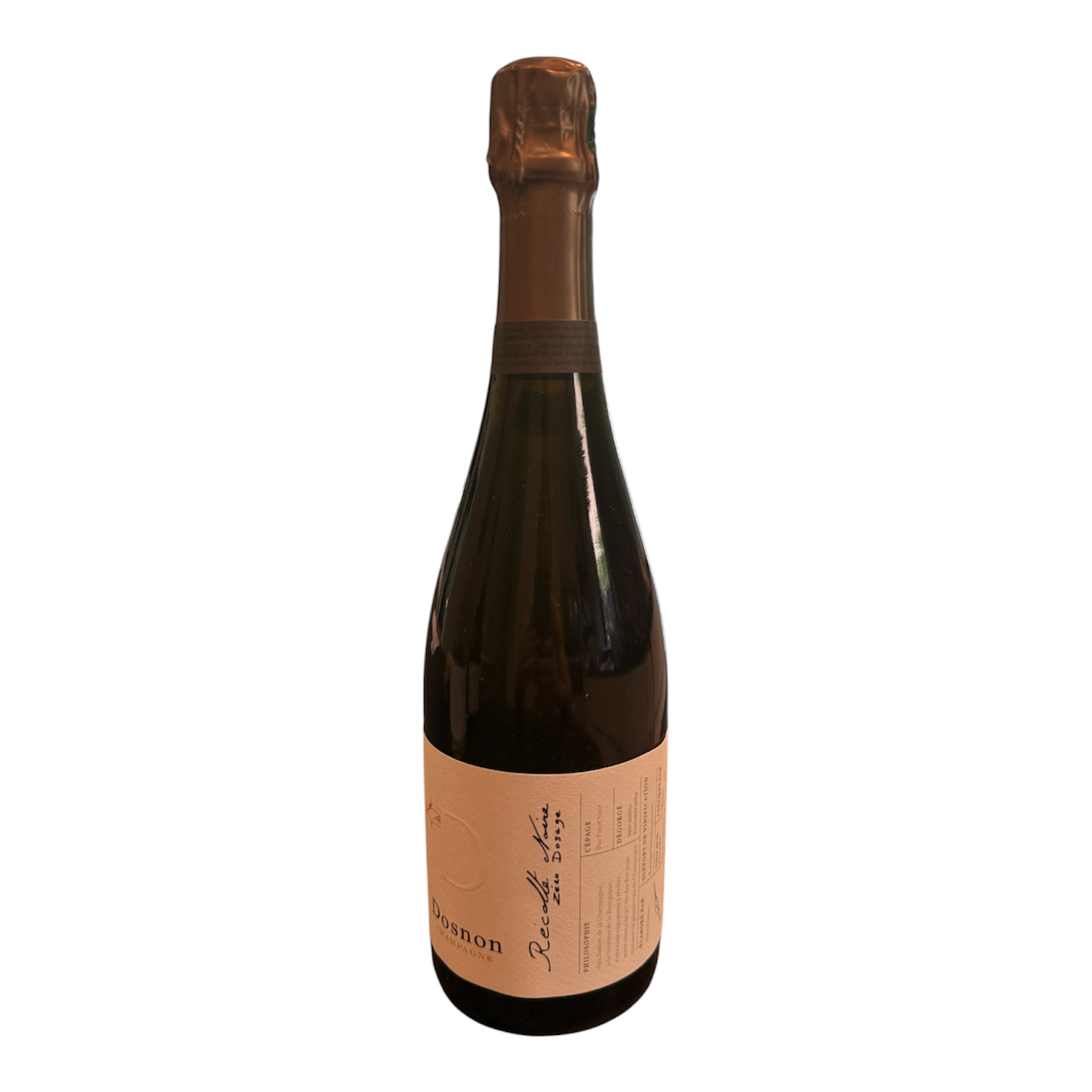 Champagne Dosnon Récolte Noire Zero